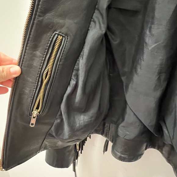 Vintage Leather Motorcycle Jacket - Picture 3 of 4